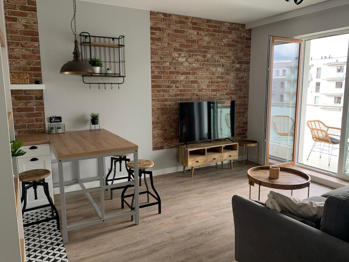 Ferienwohnung Apartament Przystan Calamo Allenstein Exterior foto